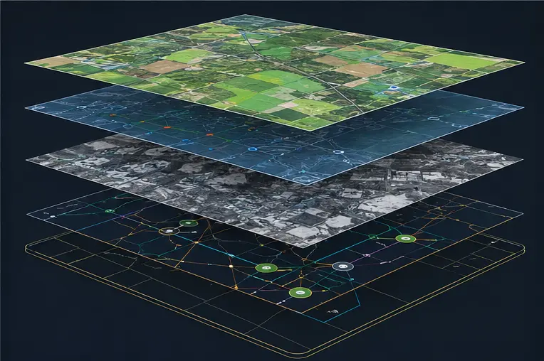 Leitungsnetz in einem Geoinformationssystem